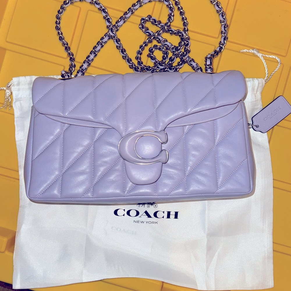 Authentic Coach Tabby Shoulder Bag 26 With Quilting